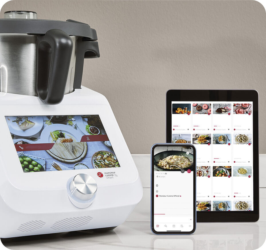 Silvercrest Wielofunkcyjny robot kuchenny z Wi-Fi Monsieur Cuisine Smart 